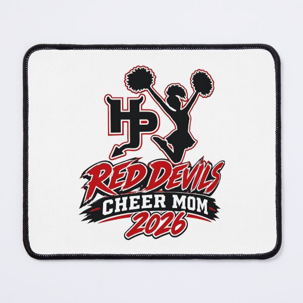 Item preview, Red Devils Cheer Mom 2026 designed and sold by DreadFlockArt.