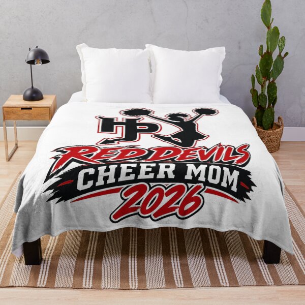 Item preview, Red Devils Cheer Mom 2026 designed and sold by DreadFlockArt.