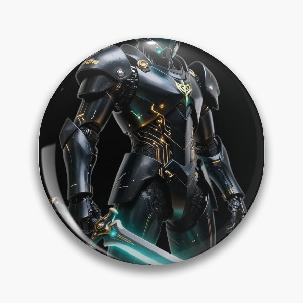 Item preview, The Vantablack Sentinel Knight - Dark Luxury Empire Guard designed and sold by Chrome cinematic.