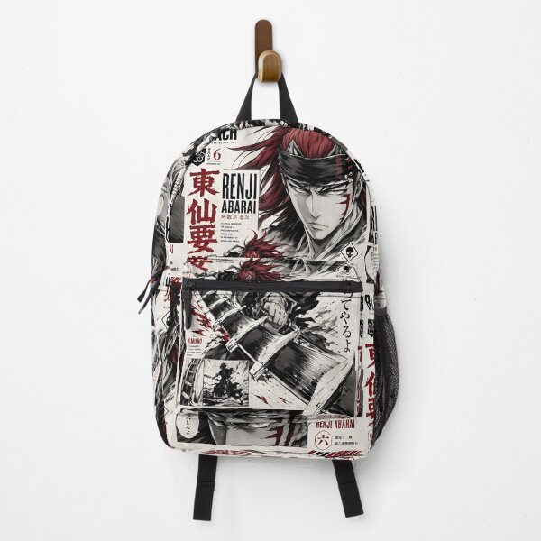 Item preview, Red Haired Anime Swordsman – Japanese Ink Warrior Manga Style Artwork designed and sold by Dyan4.