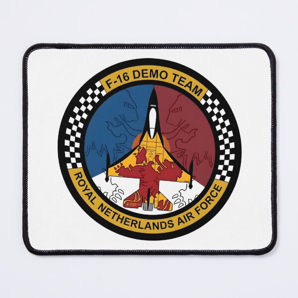 Item preview, Royal Netherlands Air Force F-16 Solo Display Team Patch designed and sold by CharlieDesings.