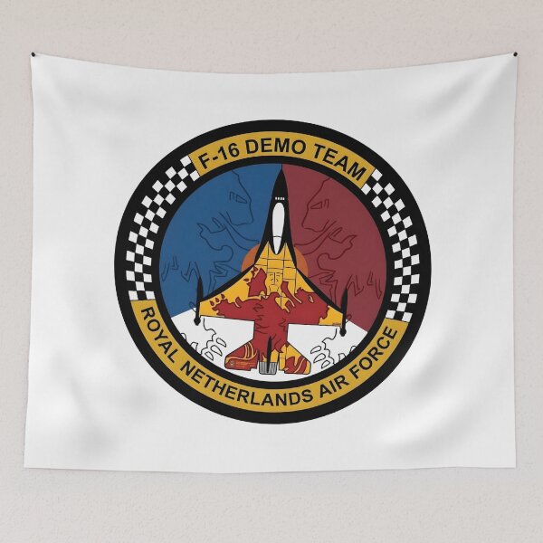 Item preview, Royal Netherlands Air Force F-16 Solo Display Team Patch designed and sold by CharlieDesings.