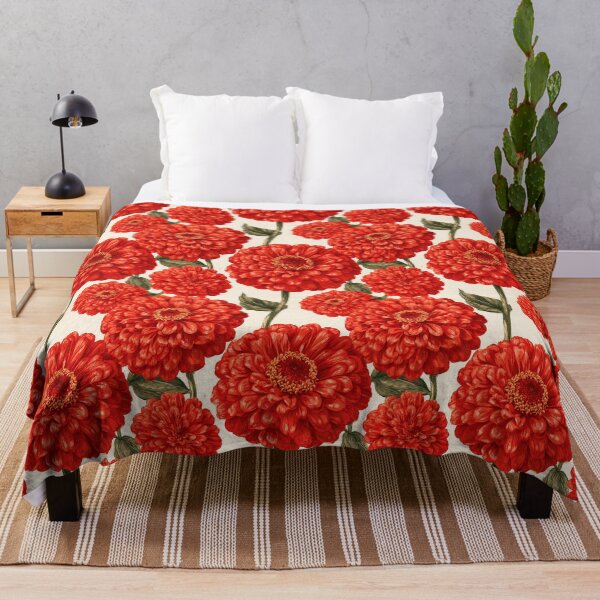 Item preview, Unique Zinnia - Flower Floral Pattern - Gift Ideas For Mom designed and sold by RoyalStarsPatts.