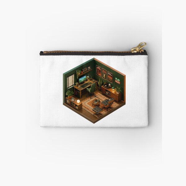Item preview, Retro Gaming Room Isometric Diorama designed and sold by 3dleonardo.