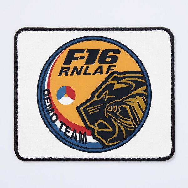 Item preview, Royal Netherlands Air Force F-16 Demo Team Patch designed and sold by CharlieDesings.