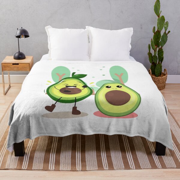 Item preview, Cute Avocado Best Friends Kawaii Fruit designed and sold by yuki-hana.