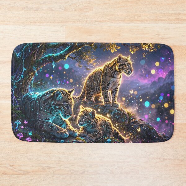 Item preview, Clouded Leopard Family designed and sold by m-y-A-I-A-R-T-.