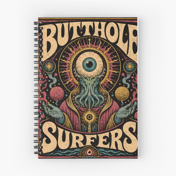 Item preview, Butthole Surfers Psychedelic Cosmic Vision designed and sold by 4lmyr.