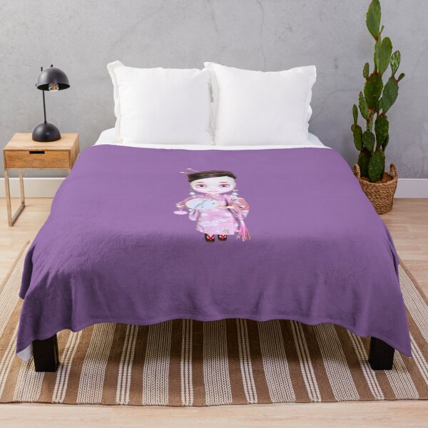 Item preview, Kawaii Pink Japanese Kimono Doll designed and sold by Skayana.