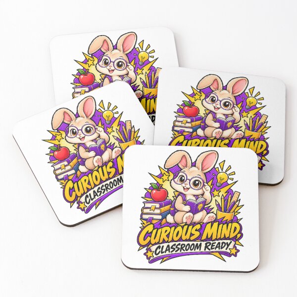 Item preview, Curious Mind Classroom Ready Teacher Rabbit Shirt | Cute Animal Teacher Tee | Teacher Appreciation Gift | Teacher Gift Idea designed and sold by Moss & Mellow.