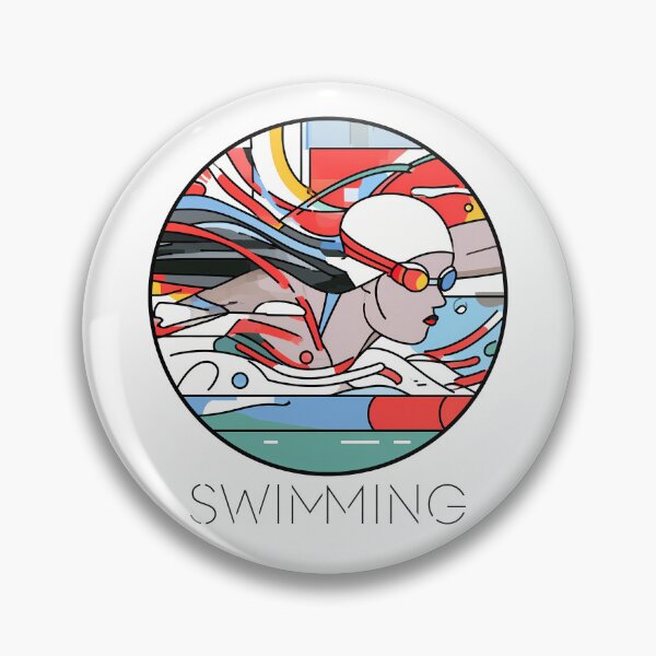 Item preview, Dynamic Swimmer Energy Burst designed and sold by ForeverPrintsOK.