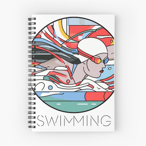 Item preview, Sticker - Decal - Dynamic Swimmer Energy Burst designed and sold by ForeverPrintsOK.