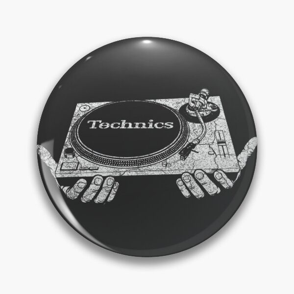 Item preview, Vintage Technics Retro Audio Turntable Dj Vinyl Lover Design LIMITED EDITION designed and sold by GothBoyArt.