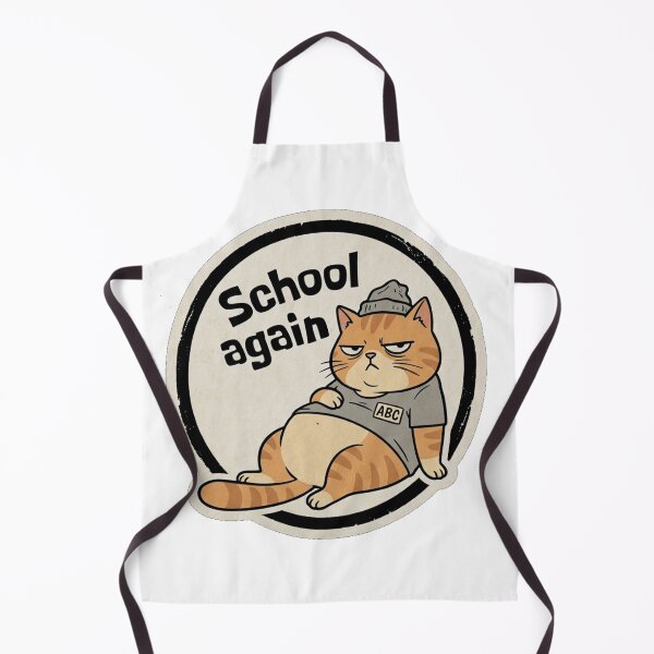 Item preview, Funny Grumpy Cat School Again Back To School designed and sold by Fun-and-joy.