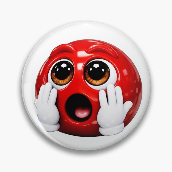 Item preview, Gasping: Red Emoji Collection  designed and sold by EscapeArtist13.