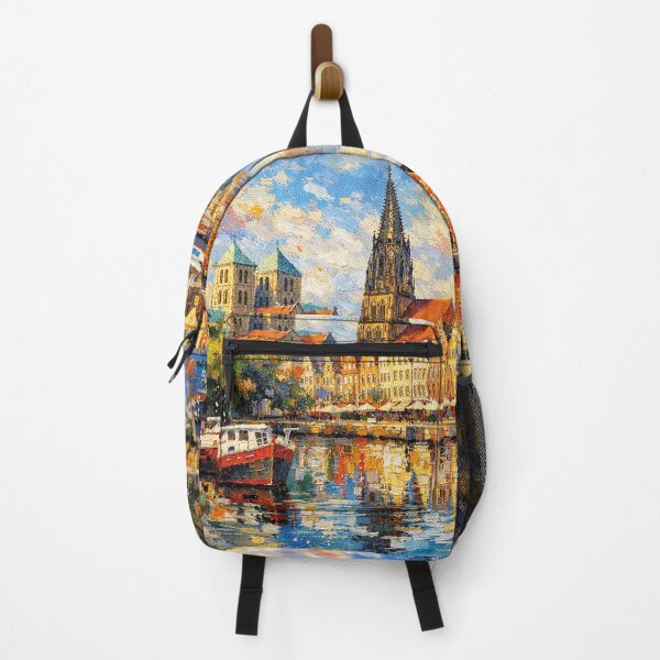 Item preview, A painting of Muenster, Germany – A Beautiful place in Europe. designed and sold by GalleryKauffeld.