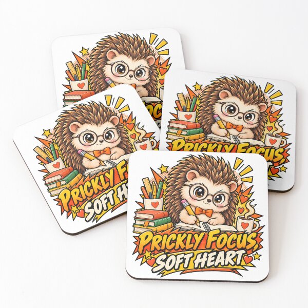 Item preview, Prickly Focus Soft Heart Teacher Hedgehog Shirt | Cute Animal Teacher Tee | Teacher Appreciation Gift | Teacher Gift Idea designed and sold by Moss & Mellow.