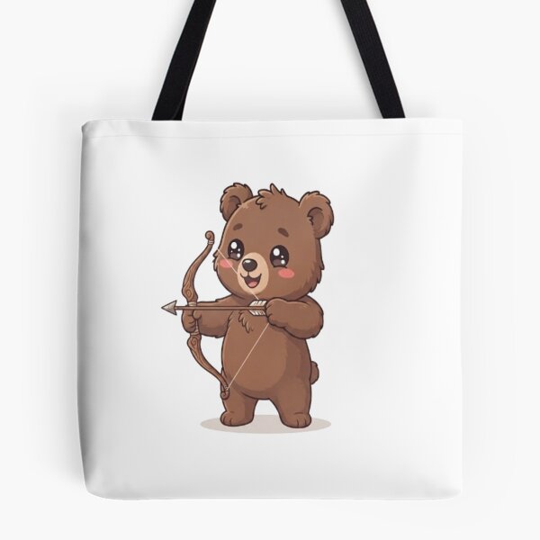 Item preview, Cute Bear Archer With Bow designed and sold by Ella_Sketch.