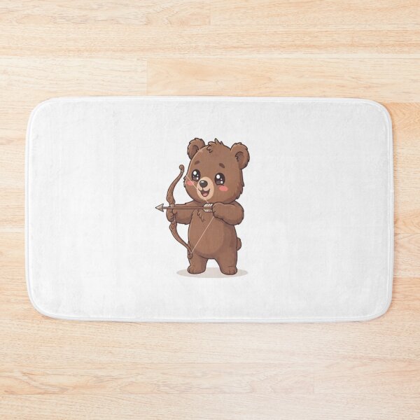 Item preview, Cute Bear Archer With Bow designed and sold by Ella_Sketch.