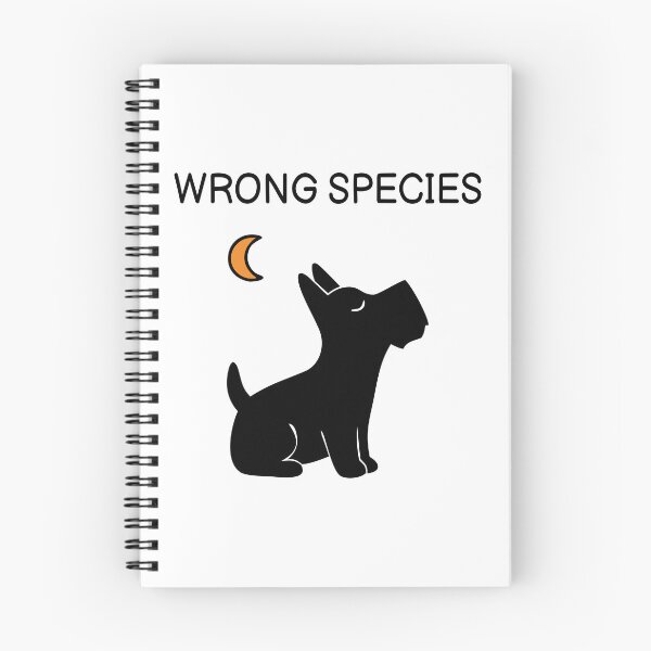 Item preview, Wrong Species funny scottie dog halloween  designed and sold by FUEGO & NOX.