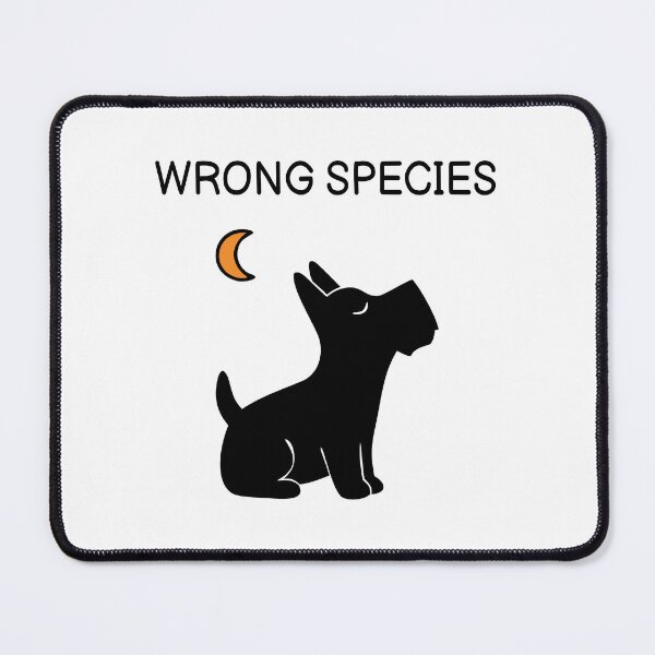 Item preview, Wrong Species funny scottie dog halloween  designed and sold by FUEGO & NOX.