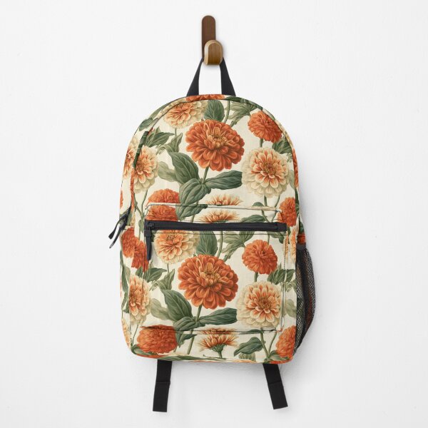 Item preview, Blooming Zinnia - Retro Flower Floral - Gifts For Coworkers designed and sold by RoyalStarsPatts.