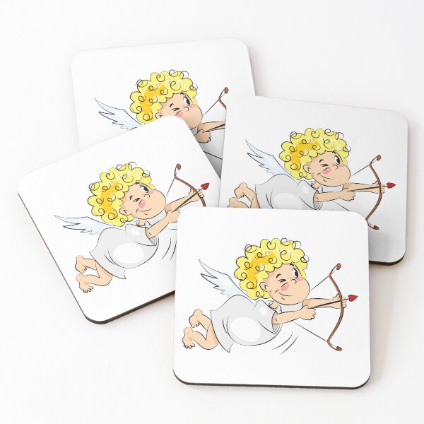 Item preview, Cute Cupid Angel with Bow and Arrow designed and sold by Ekaterina  Biserova.