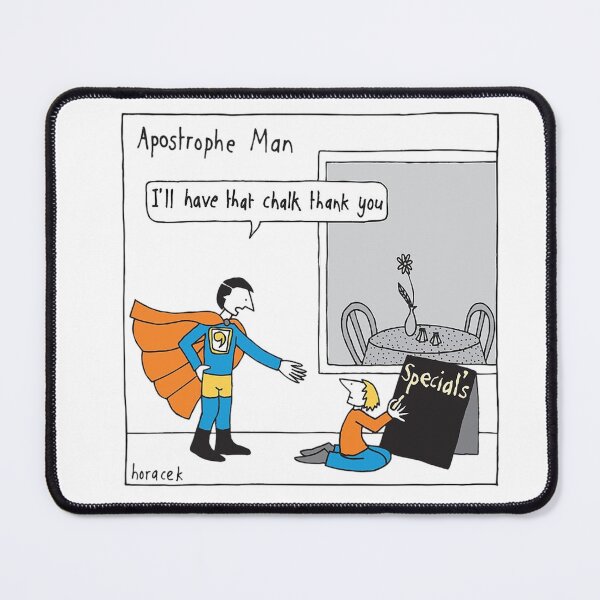 Item preview, udy Horacek Apostrophe Man designed and sold by teemix.