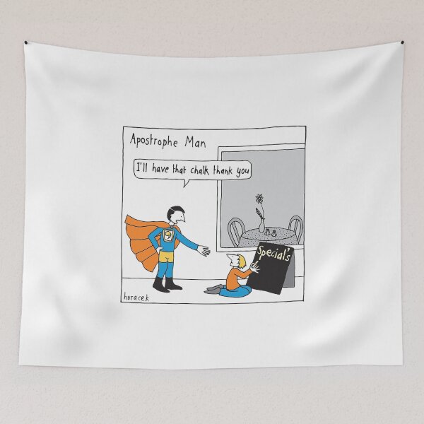 Item preview, udy Horacek Apostrophe Man designed and sold by teemix.