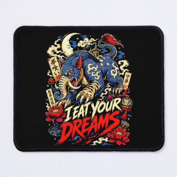 Item preview, Baku Dream Eater Japanese Yokai I Eat Your Dreams Shirt designed and sold by Tong4130.