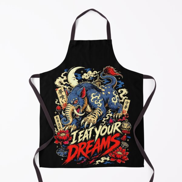 Item preview, Baku Dream Eater Japanese Yokai I Eat Your Dreams Shirt designed and sold by Tong4130.