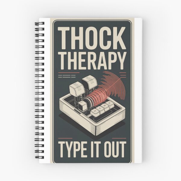 Item preview, Thock Therapy - Mechanical Keyboard Design designed and sold by Art&Fun.