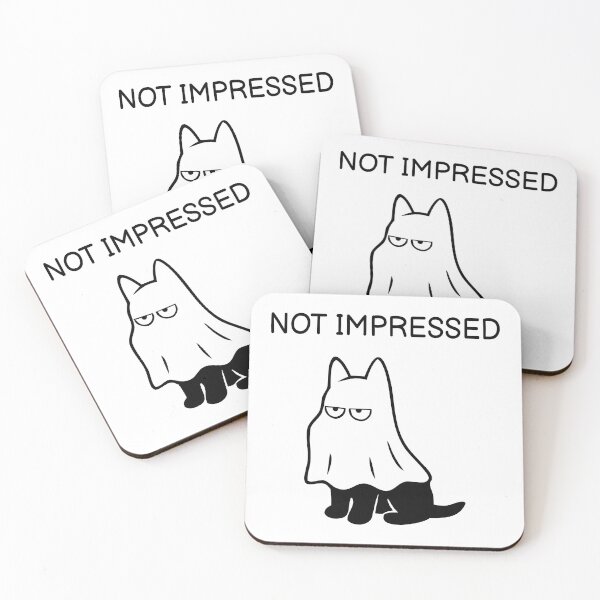 Item preview, Not Impressed funny scottie dog halloween  designed and sold by FUEGO & NOX.