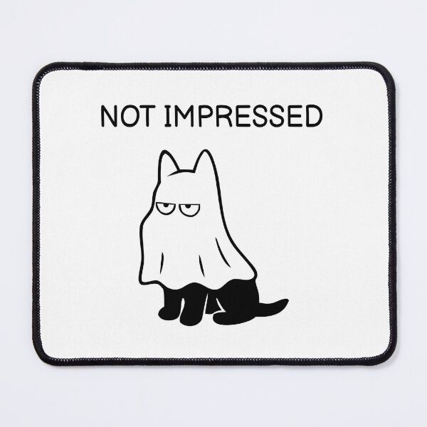 Item preview, Not Impressed funny scottie dog halloween designed and sold by FUEGO & NOX.