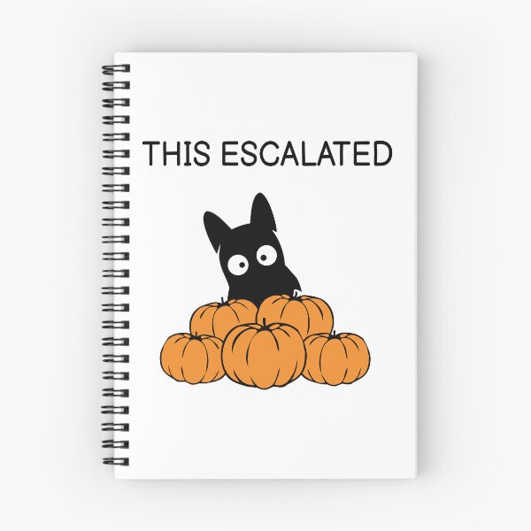 Item preview, This Escalated funny scottie dog halloween  designed and sold by FUEGO & NOX.
