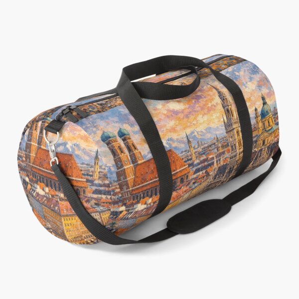Item preview, A painting of Munich, Germany – A Beautiful city in Europe. designed and sold by GalleryKauffeld.