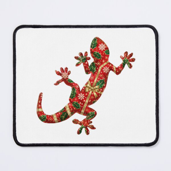 Item preview, Christmas festive lizard red designed and sold by bravoalpha.