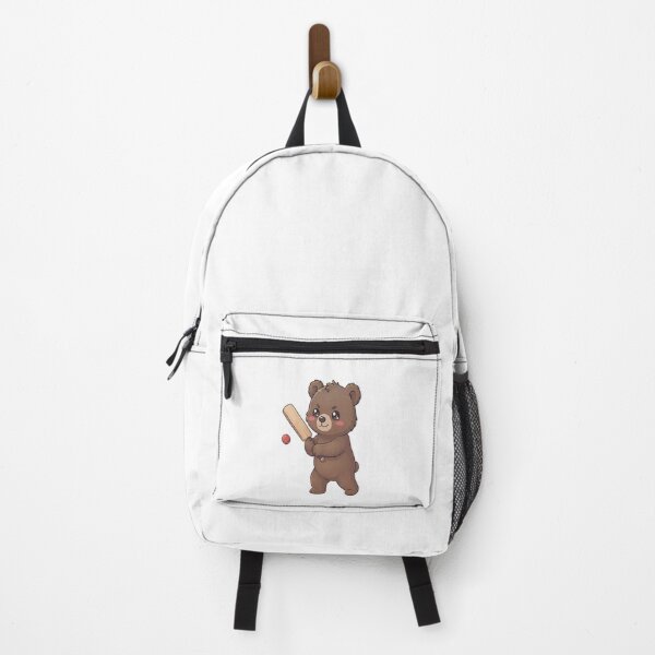 Item preview, Cute Bear Playing Cricket Match designed and sold by Ella_Sketch.