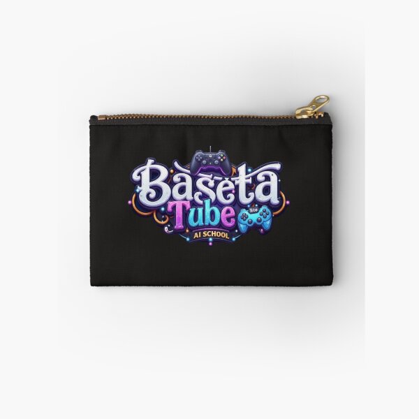 Item preview, Gaming Logo Art – Baseta Tube AI School Tech Sticker designed and sold by NeonSketch Lab.