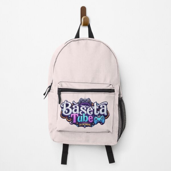 Item preview, Gaming Logo Art – Baseta Tube AI School Tech Sticker designed and sold by NeonSketch Lab.