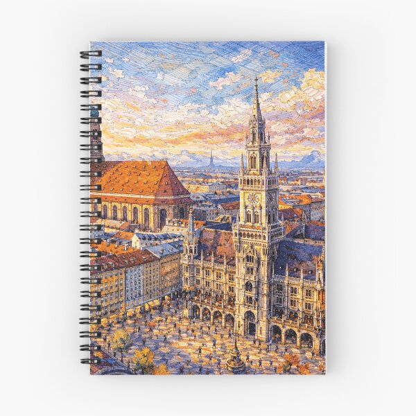 Item preview, A painting of Munich, Germany – A Beautiful place in Europe. designed and sold by GalleryKauffeld.