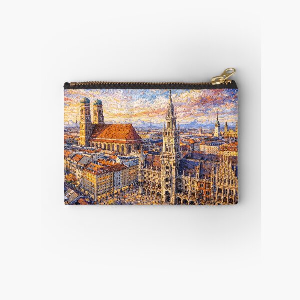 Item preview, A painting of Munich, Germany – A Beautiful place in Europe. designed and sold by GalleryKauffeld.