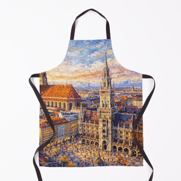 Item preview, A painting of Munich, Germany – A Beautiful place in Europe. designed and sold by GalleryKauffeld.