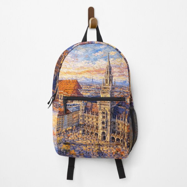 Item preview, A painting of Munich, Germany – A Beautiful place in Europe. designed and sold by GalleryKauffeld.