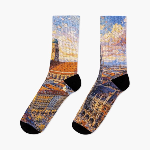 Item preview, A painting of Munich, Germany – A Beautiful place in Europe. designed and sold by GalleryKauffeld.