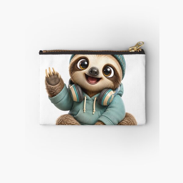 Item preview, Cute Baby Sloth Cozy Beanie Headphones  designed and sold by Jaideep Walia.