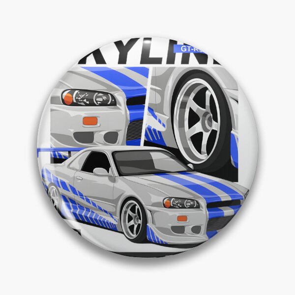 Item preview, Nissan Gtr Skyline PERFECT GIFT FOR YOU AND FRIENDS designed and sold by GothBoyArt.