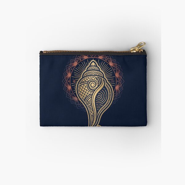 Item preview, Sacred Shankha Conch Mandala Art designed and sold by hutofdesigns.