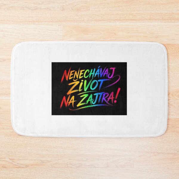 Item preview, Nenechávaj život na zajtra! designed and sold by Nat-Rio.