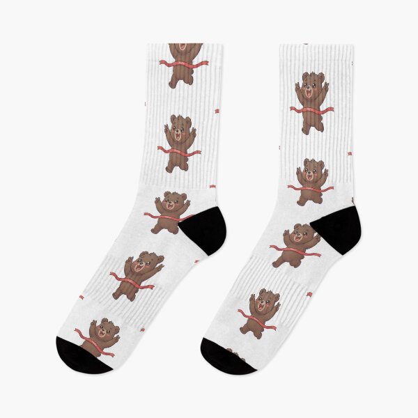 Item preview, Cute Bear Crossing Finish Line designed and sold by Ella_Sketch.